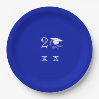 Class Of Grads Party Supplies Cap Diploma Paper Plate