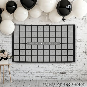 Class of -- Graduation 60 Photo - Can Edit Colour Banner