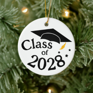 Class of Graduation Ceramic Tree Decoration