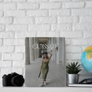 Class Of Graduation Keepsake Photo Plaque