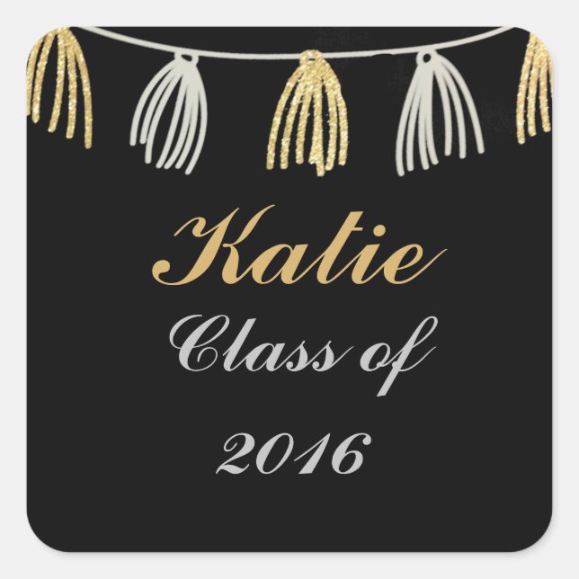 Class of Graduation Stickers (Front)