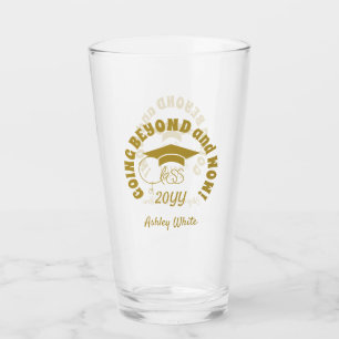 Class of-Inspirational Quote-Graduation-Gold Glass