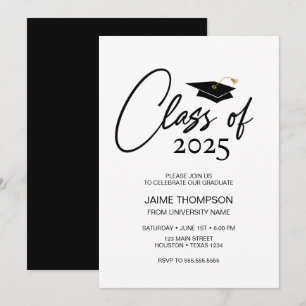 Class of Modern Graduation Invitation