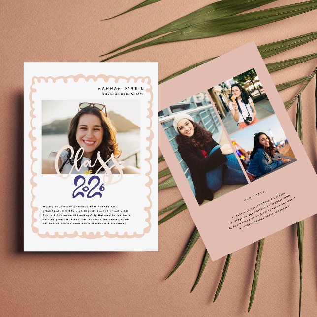 Class Of Personalised Graduation Announcement (Creator Uploaded)
