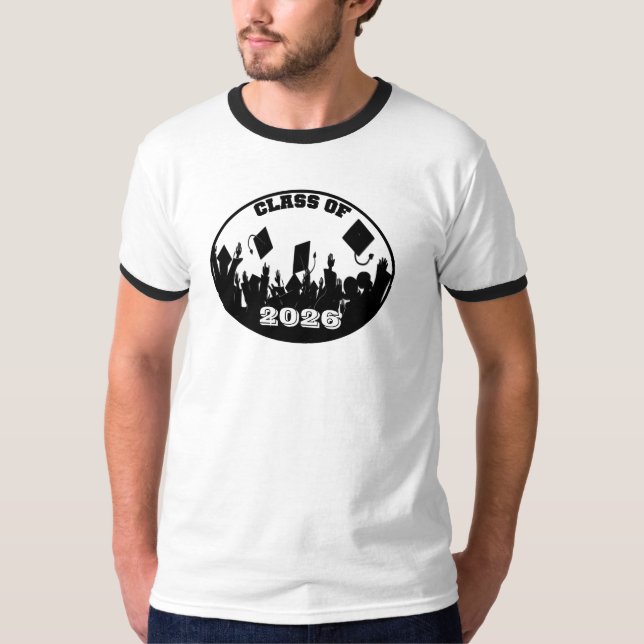 Class of T-shirt You Customise Year Font/Colour (Front)
