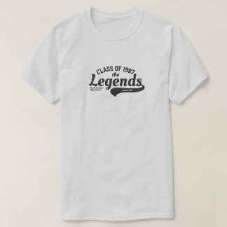 Class of "The Legends" Vintage | Personalise T-Shirt