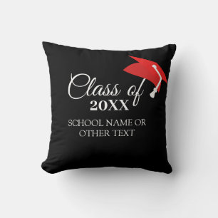 Class of with Custom Year and School Cushion