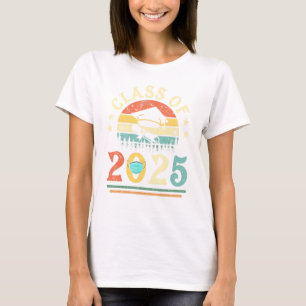 Class Of Year 2025 For Men Women Graduation Senior T-Shirt