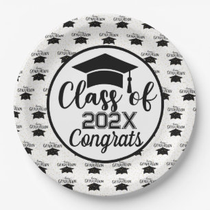 Class Of Yearly Graduation Paper Plate