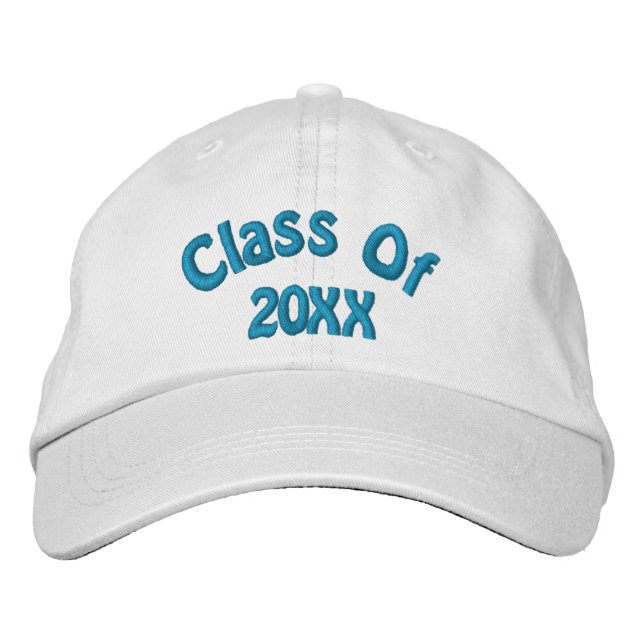 Class Of Your Year Graduation Embroidered Hat (Front)