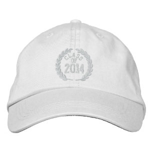 Class Of Your Year Laurels Embroidery Embroidered Hat