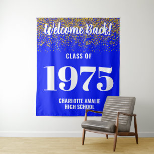 Class Reunion Backdrop Tapestry