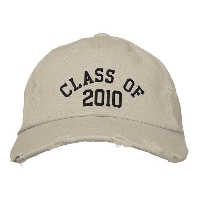 Class Reunion Class of 2010  Embroidered Hat (Front)