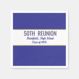 Class Reunion custom party Napkins