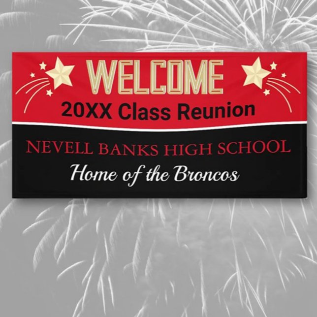 Class Reunion Decor! CUSTOM Reunion banner (Creator Uploaded)
