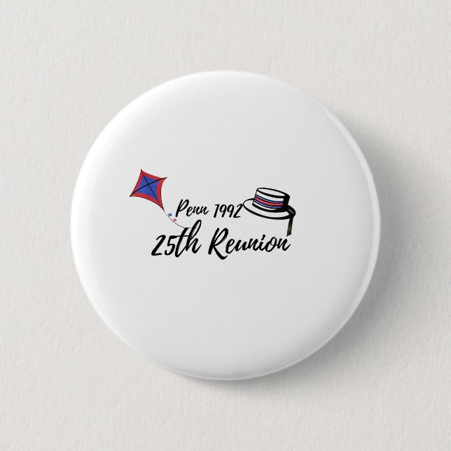 Class Reunion Gear 6 Cm Round Badge (Front)