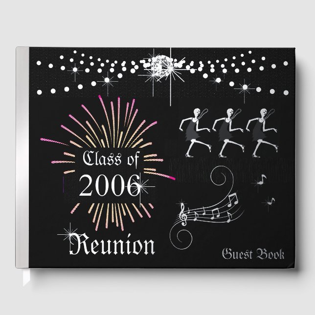 Class Reunion  Guest Book (Front)