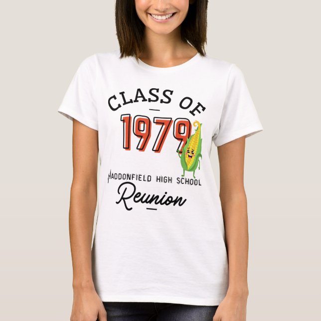 Class Reunion Huskers 1979 T-Shirt (Front)
