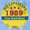 Class Reunion Name Tag Sticker