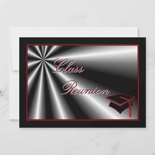 Class reunion School reunion high school education Invitation (Front)