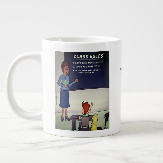 Class Rules Speciality Mug (Left)