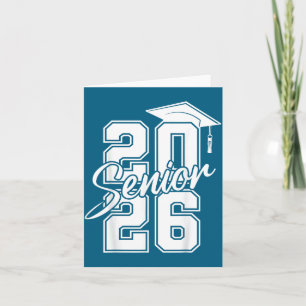 Class Senior Graduation High School Design Card