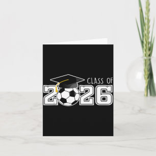 Class Senior Soccer High School Card