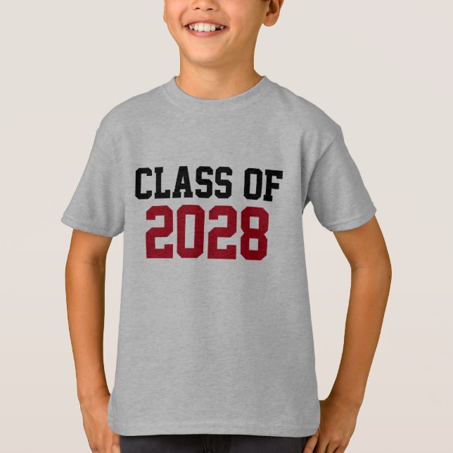 Class Shirt Any Year with Custom Name (Front)
