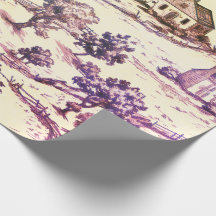Class Toile on the Farm Wrapping Paper
