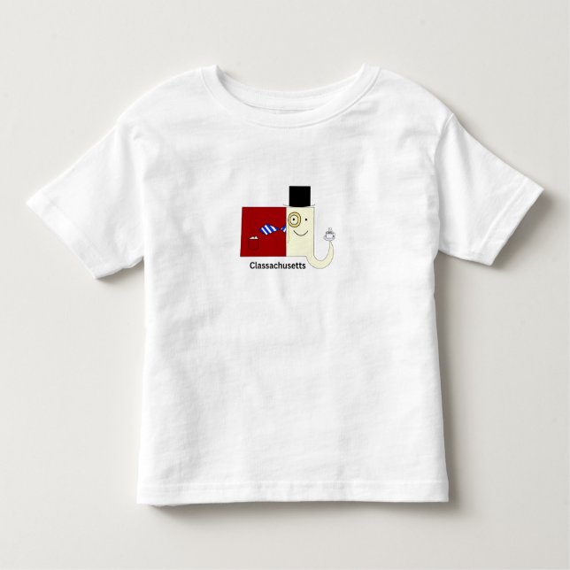Classachusetts Massachusetts Toddler T-Shirt (Front)