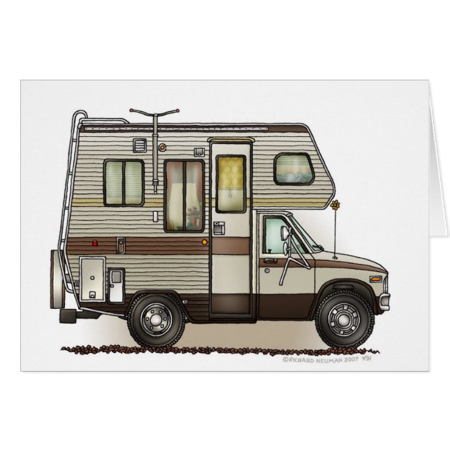ClassC Camper RV Magnets (Front Horizontal)