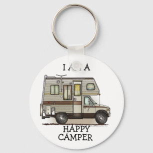ClassC Camper RV Magnets Key Ring