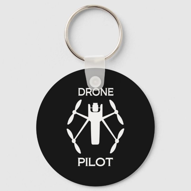 Classes Drone Pilot Key Ring (Front)