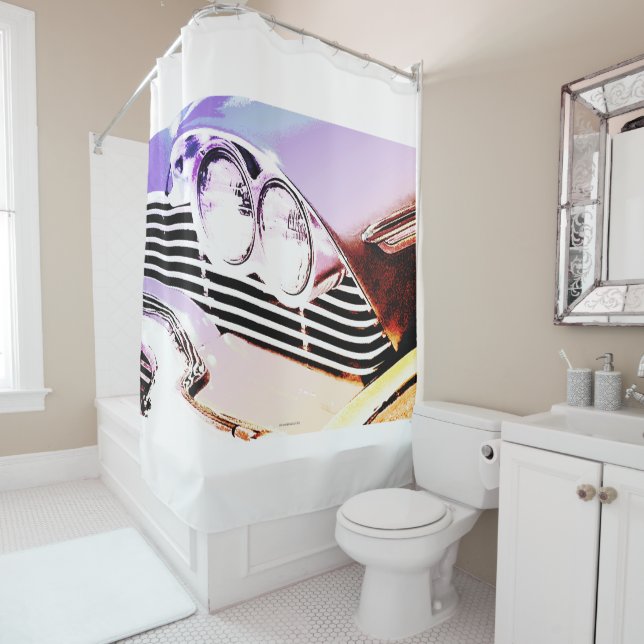 Classic 01 Christine Shower Curtain (In Situ)