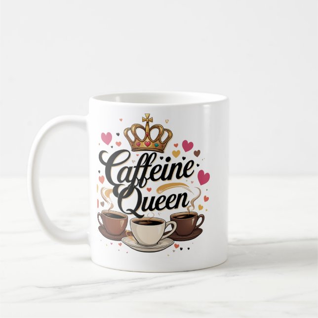 Classic 15 oz Mug for Coffee Lovers (Left)