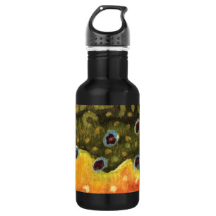 Classic 18 Brook Trout Fishing, Angling 532 Ml Water Bottle