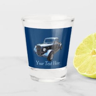 Classic 1937 Famous American Make Pickup Shot Glass