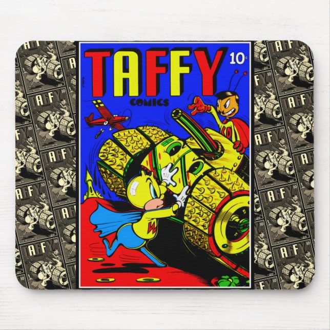 Classic 1940's TAFFY Comics Mousepad (Front)