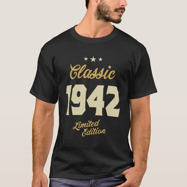 Classic 1942 - 81 Years Strong! T-Shirt (Front)