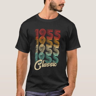 Classic 1955 Vintage 65Th Birthday Gift Men Women T-Shirt