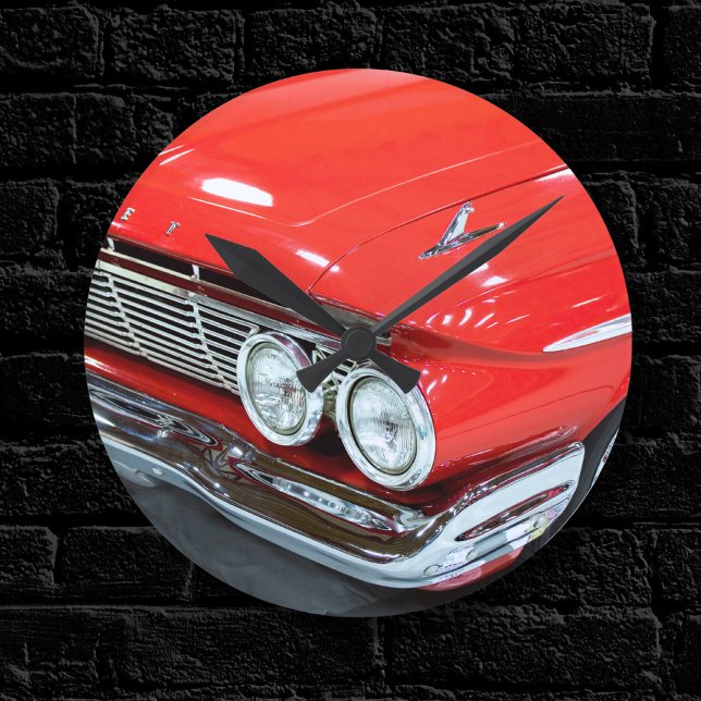 Classic 1961 Chevrolet Impala Round Clock (Creator Uploaded)