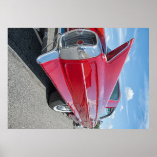 classic 1962 Cadillac hot rod Poster