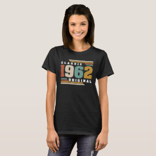 Classic 1962 Original 60th Birthday 60 Year Old T-Shirt