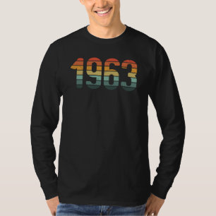 Classic 1963 BDay Vintage Sunset T-Shirt