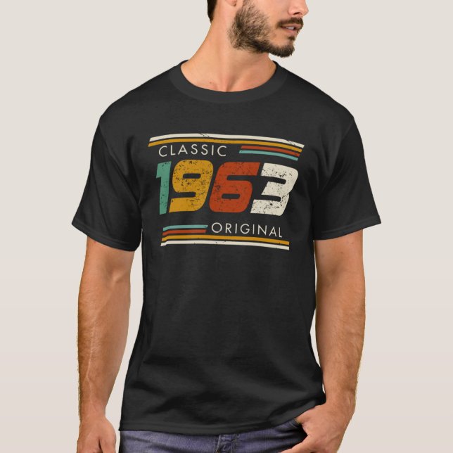 Classic 1963 Original Vintage T-Shirt (Front)
