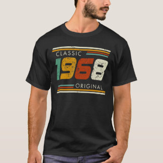 Classic 1968 Original Vintage 55th Birthday T-Shirt