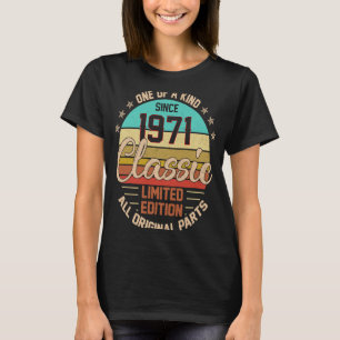 Classic 1971 Vintage 50th Birthday T-Shirt