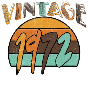 Classic 1972 Vintage T-Shirt