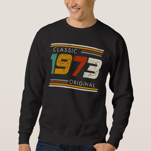 Classic 1973 Original Vintage Sweatshirt (Front)