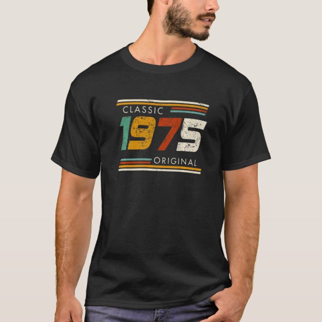 Classic 1975 Original Vintage T-Shirt (Front)
